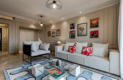 Apartment - 2 Bedrooms - 2 Bathrooms for rent in Uptown Cairo Road - Al Abageyah - El Khalifa - Cairo