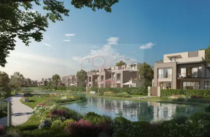 Apartment - 1 Bedroom - 2 Bathrooms for sale in Garden Lakes - 6 October Compounds - 6 October City - Giza