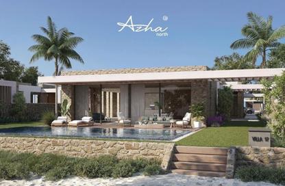 Chalet - 4 Bedrooms - 4 Bathrooms for sale in Azha North - Ras Al Hekma - North Coast
