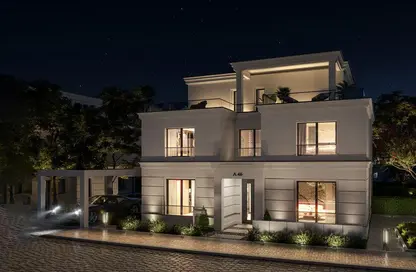 Twin House - 4 Bedrooms - 5 Bathrooms for sale in Naia West - Sheikh Zayed Compounds - Sheikh Zayed City - Giza