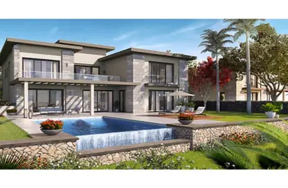 Villa - 3 Bedrooms - 3 Bathrooms for sale in Swan Lake Residence - 5th Settlement Compounds - The 5th Settlement - New Cairo City - Cairo