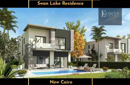 Villa - 4 Bedrooms - 4 Bathrooms for sale in Swan Lake - The 1st Settlement - New Cairo City - Cairo