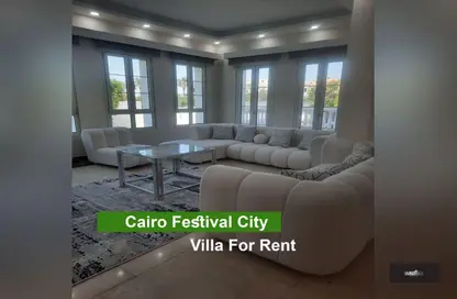 Villa - 6 Bedrooms - 6 Bathrooms for rent in Cairo Festival City - North Investors Area - New Cairo City - Cairo