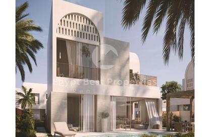 Chalet - 2 Bedrooms - 2 Bathrooms for sale in Ramla Lakeside - Qesm Ad Dabaah - North Coast