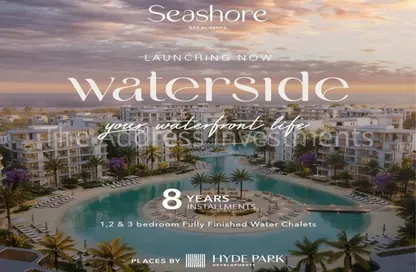 Chalet - 2 Bedrooms - 2 Bathrooms for sale in Seashore - Ras Al Hekma - North Coast