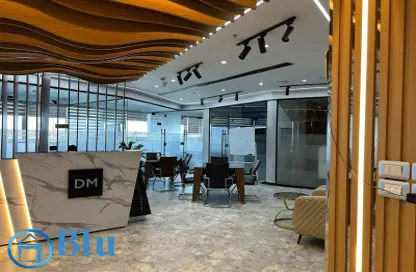 Office Space - Studio - 5 Bathrooms for rent in North Plus Mall - North Teseen St. - The 5th Settlement - New Cairo City - Cairo