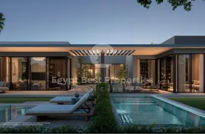 Villa - 7 Bedrooms - 7 Bathrooms for sale in Swan Lake West - 6 October Compounds - 6 October City - Giza