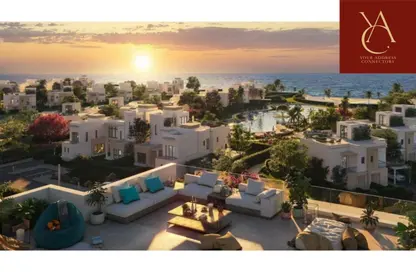 Chalet - 2 Bedrooms - 2 Bathrooms for sale in Al Masyaf - Ras Al Hekma - North Coast