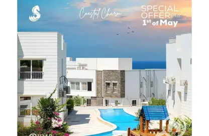 Chalet - 3 Bedrooms - 2 Bathrooms for sale in Stella Di Mare 2 - Stella Di Mare - Al Ain Al Sokhna - Suez