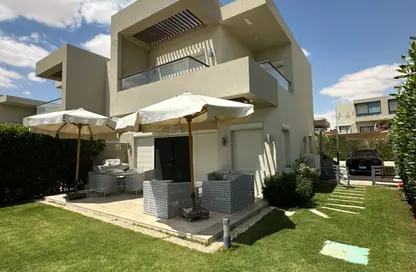 Twin House - 3 Bedrooms - 3 Bathrooms for sale in Azha - Al Ain Al Sokhna - Suez