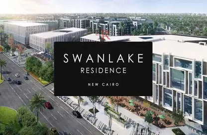 Apartment - 2 Bedrooms - 2 Bathrooms for sale in Swan Lake Residence - 5th Settlement Compounds - The 5th Settlement - New Cairo City - Cairo