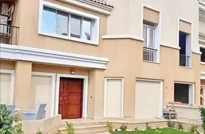 Townhouse - 3 Bedrooms - 3 Bathrooms for sale in Sarai - Mostakbal City Compounds - Mostakbal City - Future City - Cairo