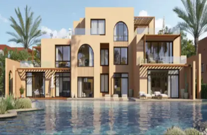 Penthouse - 2 Bedrooms - 2 Bathrooms for sale in Fanadir Marina - Al Gouna - Hurghada - Red Sea