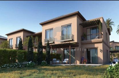 Twin House - 4 Bedrooms - 5 Bathrooms for sale in Village West - Sheikh Zayed Compounds - Sheikh Zayed City - Giza