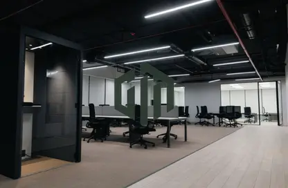 Office Space - Studio - 4 Bathrooms for rent in Cairo Festival City - North Investors Area - New Cairo City - Cairo
