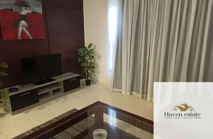 Apartment - 1 Bedroom - 1 Bathroom for rent in Palm Hills Village Gate - South Investors Area - New Cairo City - Cairo