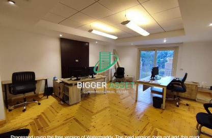 Office Space - Studio - 3 Bathrooms for rent in Street 208 - Degla - Hay El Maadi - Cairo