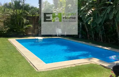 Villa - 5 Bedrooms - 5 Bathrooms for rent in Lake View - 5th Settlement Compounds - The 5th Settlement - New Cairo City - Cairo