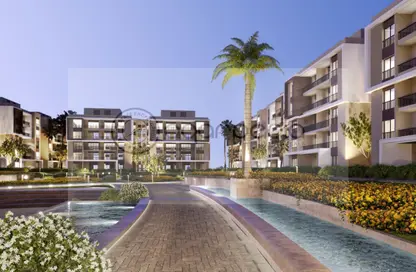 شقة - 3 غرف نوم - 3 حمامات للبيع في مون ريزيدنس - فيفث سكوير - التجمع الخامس - مدينة القاهرة الجديدة - القاهرة