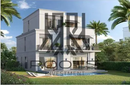 Villa - 5 Bedrooms - 4 Bathrooms for sale in Belle Vie - New Zayed City - Sheikh Zayed City - Giza