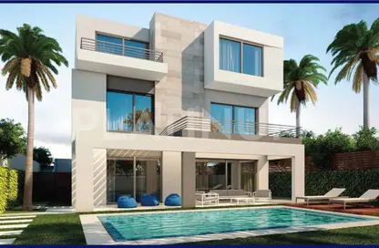 Villa - 5 Bedrooms - 4 Bathrooms for sale in Palm Hills - Alexandria Compounds - Alexandria