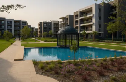 Apartment - 2 Bedrooms - 2 Bathrooms for sale in Sun Capital - Fayoum Desert road - 6 October City - Giza
