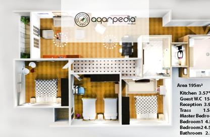 Apartment - 3 Bedrooms - 2 Bathrooms for sale in Al Andalus District - New Cairo City - Cairo