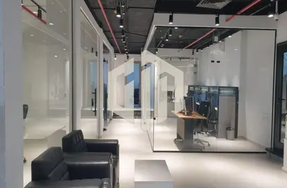 Office Space - Studio - 3 Bathrooms for rent in Bank Center Street - South Teseen St. - The 5th Settlement - New Cairo City - Cairo
