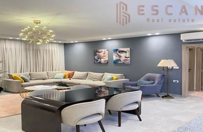Apartment - 2 Bedrooms - 2 Bathrooms for rent in Lake View Residence - 5th Settlement Compounds - The 5th Settlement - New Cairo City - Cairo