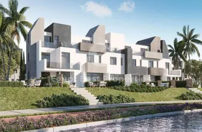 Townhouse - 3 Bedrooms - 4 Bathrooms for sale in Rivers - New Zayed City - Sheikh Zayed City - Giza