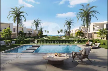 Villa - 5 Bedrooms - 5 Bathrooms for sale in Ramla Lakeside - Qesm Ad Dabaah - North Coast