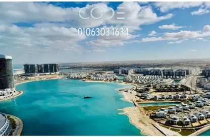 Apartment - 1 Bedroom - 1 Bathroom for sale in The Gate Towers - New Alamein City - Al Alamein - North Coast
