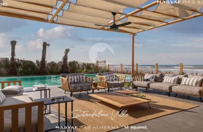 Chalet - 2 Bedrooms - 2 Bathrooms for sale in Al Masyaf - Ras Al Hekma - North Coast