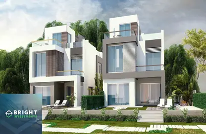 Townhouse - 3 Bedrooms - 3 Bathrooms for sale in Palm Hills WoodVille - Al Wahat Road - 6 October City - Giza