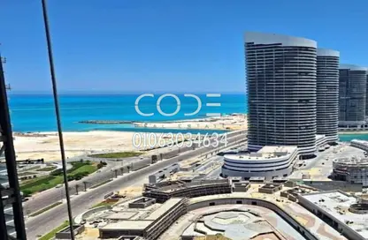 Apartment - 1 Bedroom - 1 Bathroom for sale in The Gate Towers - New Alamein City - Al Alamein - North Coast