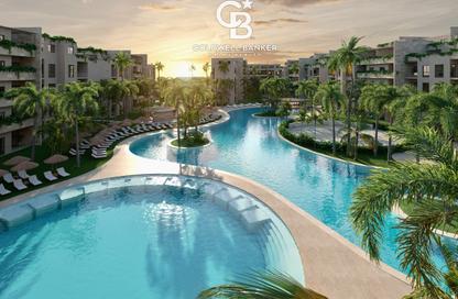 Chalet - 3 Bedrooms - 2 Bathrooms for sale in Hacienda Waters - Qesm Ad Dabaah - North Coast