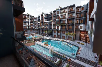 Apartment - 1 Bedroom - 1 Bathroom for sale in El Hadaba District - Hurghada - Red Sea