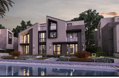Twin House - 4 Bedrooms - 5 Bathrooms for sale in Keeva - 6 October Compounds - 6 October City - Giza