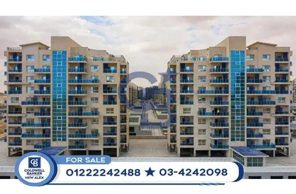 Apartment - 3 Bedrooms - 2 Bathrooms for sale in Downtown Marina - Al Alamein - North Coast