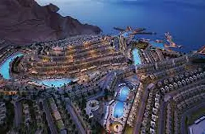 Chalet - 2 Bedrooms - 2 Bathrooms for sale in IL Monte Galala - Al Ain Al Sokhna - Suez