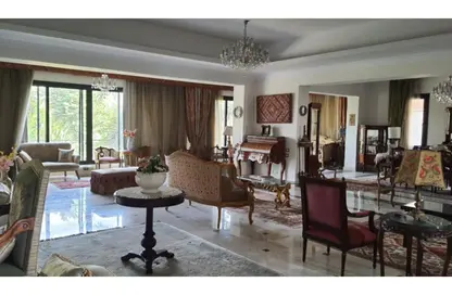 Villa - 5 Bedrooms - 6 Bathrooms for rent in Lake View - 5th Settlement Compounds - The 5th Settlement - New Cairo City - Cairo