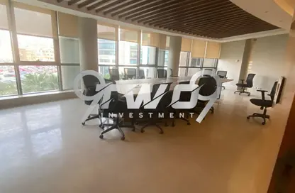 Office Space - Studio - 2 Bathrooms for rent in Bank Center Street - South Teseen St. - The 5th Settlement - New Cairo City - Cairo