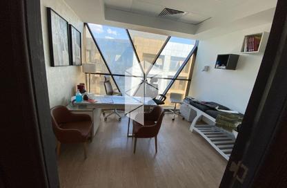 Office Space - Studio - 2 Bathrooms for sale in Cairo Business Plaza - North Teseen St. - The 5th Settlement - New Cairo City - Cairo
