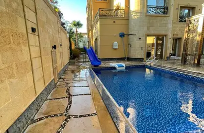 فيلا - 6 غرف نوم - 5 حمامات للايجار في اكتوبر هيلز - وصلة دهشور الجنوبية - مدينة 6 أكتوبر - الجيزة