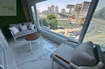 شقة - 2 غرف نوم - 2 حمامات للايجار في شارع عبد العزيز ال سعود - المنيل - حي المنيل - القاهرة