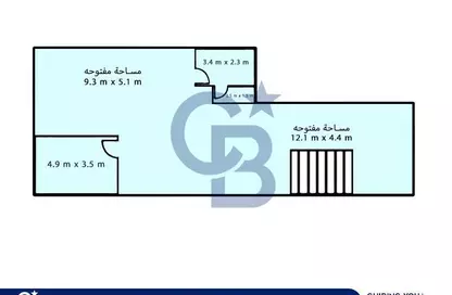 وحدات مُجمعة للبيع - استوديو - 3 حمامات للبيع في شارع بورسعيد - الإبراهيمية - حي وسط - الاسكندرية