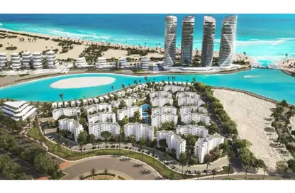 Chalet - 2 Bedrooms - 2 Bathrooms for sale in Palm Hills New Alamein - New Alamein City - Al Alamein - North Coast