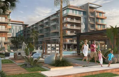 Apartment - 1 Bedroom - 1 Bathroom for sale in Mubarak 7 - Mubarak Neighborhood - Hurghada - Red Sea