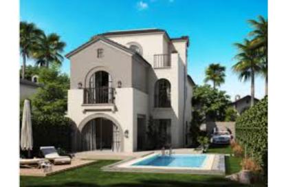 Apartment - 2 Bedrooms - 2 Bathrooms for sale in Sarai - Mostakbal City Compounds - Mostakbal City - Future City - Cairo
