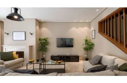 Twin House - 3 Bedrooms - 3 Bathrooms for rent in Cairo Festival City - North Investors Area - New Cairo City - Cairo